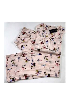 Kate Spade Blush Christmas Pajama Set Size Large  ♠️